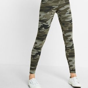 NEW! High Waisted Camouflage Print Leggings